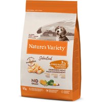 10kg Nature's Variety Selected Junior poulet élevé en plein air - Croquettes pour chien