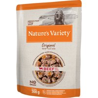 8x300g Nature's Variety Original Paté No Grain Medium/Maxi Adult bœuf - Pâtée pour chien