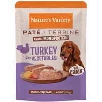 Nature's Variety Original Paté No Grain Medium/Maxi Adult 8 x 300 g - Kalkon
