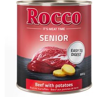 Rocco Senior 6 x 800 g - Nötkött med potatis