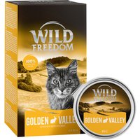 6x85g Adult Golden Valley lapin, poulet Wild Freedom - Pâtée pour chat