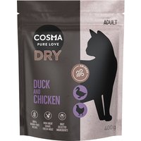 Cosma canard, poulet pour chat - 400 g