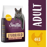 Smilla Grain Free Sterilised med kyckling - 4 kg