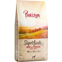 Purizon Superfoods Beef with Chicken, Peas and Apples - 1 kg