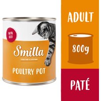 Smilla Poultry Pot 6 x 800 g - Mört fjäderfäkött med nötkött
