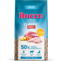Rocco Junior Classic nötkött med kyckling - 10 kg