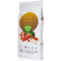 12kg Natura Diet Adult avec poisson et riz pour chiens