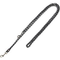 Trixie Cavo laisse d'extension, noir/graphite L-XL 200cm Ø18mm chien