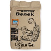 Litière Super Benek Corn Cat, senteur brise marine pour chat - 25 l (environ 15,7 kg)