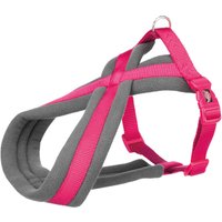 Trixie Premium Touring sele, fuchsia - Stl. L: 60–100 cm bröstomfång