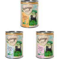 Lot Feringa Country Style 24 x 400 g pour chat - lot mixte 2 : canard, agneau, colin