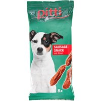8 Snack au bœuf Pitti Sausage - Friandises pour chien