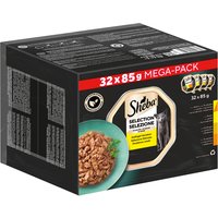 Multipack Sheba Varieties i portionsform 32 x 85 g - Selection in Sauce