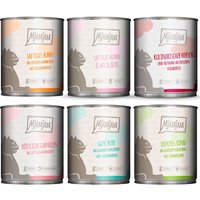 6x800g Mixpack MjAMjAM 6 sortes de nourriture pour chat humide