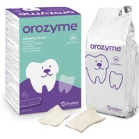 141g Orozyme Lamelles à mâcher chiens de taille moyenne - Friandises pour chien