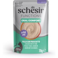 Schesir Functions Mousse 12 x 70 g - Oral med kyckling & skinka