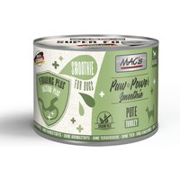 MAC's Dog Paw Power Smoothie 6 x 185 g - Kalkon - matsmältning