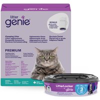 Litter Genie kattströ Premium Sensitive - 11 kg + LitterLocker påfyllningskassett