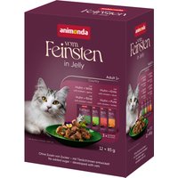 animonda von Feinsten Adult Raffinesse in gelei 24 x 85 g - Mixpakket Varianten van het Land (4 Soorten)