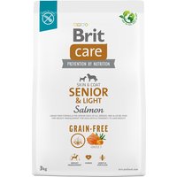Brit Care Grain-free Senior & Light saumon, pommes de terre pour chien - 3 kg
