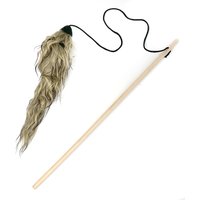 1 canne à pêche Aumüller Woozle avec furet pour chat