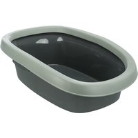 Trixie Be Eco cat litter tray Carlo with rim - L 58 x W 38 x H 17 cm Trixie Be Eco cat litter tray Carlo with rim - L 58 x W 38 x H 17 cm
