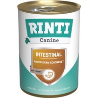 RINTI Canine Intestinal med lamm 400 g - Ekonomipack: 24 x 400 g