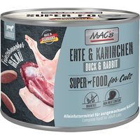 MAC's Cat Gourmet 6 x 200 g - Anka & kanin