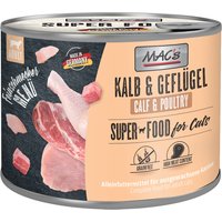 MAC´s Cat Fijnproever 6 x 200 g Kattenvoer - Kalf & Gevogelte