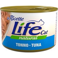 Life Cat "Le Ricette" 12 x 150 g umido gatto - Tonno