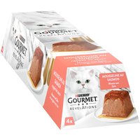 Gourmet Revelations Mousseline 4 x 57 g pour chat - saumon