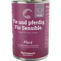 Voordeelpakket Herrmanns Selection Sensible 24 x 400 g - Paard met bio zoete aardappel & bio courgette
