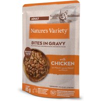 44x85g Bouchées en sauce poulet Nature's Variety nourriture humide pour chat