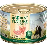 Best Nature Adult 6 x 200 g pour chat - saumon, poulet, riz