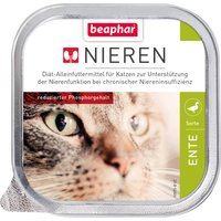 6x100g Régime rénal canard beaphar - Nourriture pour Chat