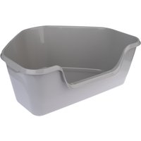 TIAKI Korat skåltoalett för hörn - mörkgrå