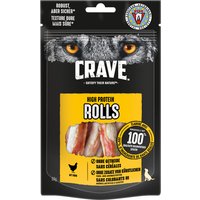 Friandises Crave High Protein Rolls pour chien - 50 g poulet