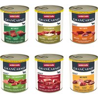 animonda GranCarno Original Adult 6 x 800 g pour chien - lot mixte 2 (6 variétés)