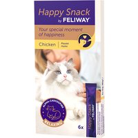 Feliway Happy Snack poulet pour chat - 6 friandises (environ 90 g)