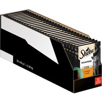 Mégapack Sheba 56 x 85 g pour chat - Délicatesse en gelée à la dinde