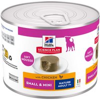 Hill's Science Plan Mature Small & Mini Mousse umido per cane - 12 x 200 g Pollo