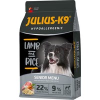 JULIUS-K9 High Premium Senior / Light Hypoallergenic Agnello secco per cane - 12 kg