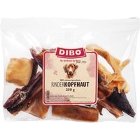 250 g de peau de tête de bœuf DIBO, friandises pour chiens