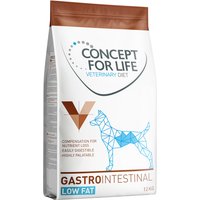 12 kg Concept for Life Veterinary Diet Gastrointestinal Low Fat nourriture pour chien sèche