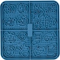 TIAKI slickmatta i juldesign - ca L 16 x B 16 x H 0,8 cm