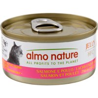 Ekonomipack: Almo Nature HFC Natural 24 x 70 g - HFC Natural Lax med kyckling i gelé