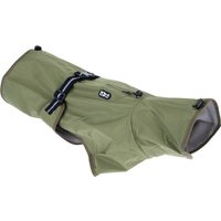 Manteau de pluie TIAKI Olive pour chien - longueur du dos : environ 50 cm
