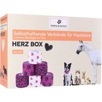 6 x boîte de pansements autocollants Cœur PAWS & PATCH, pour chien