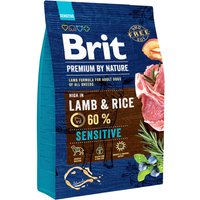 Brit Premium by Nature Sensitive med lamm & ris - 3 kg