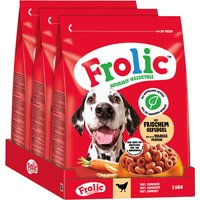 Frolic con Pollame, Verdure e Riso Crocchette cane - 7,8 kg (3 x 2,6 kg)